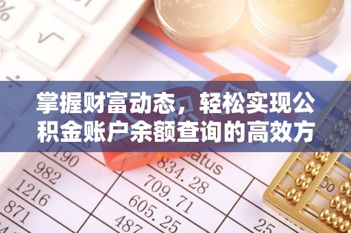 扎兰屯掌握财富动态，轻松实现公积金账户余额查询的高效方法