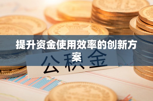 扎兰屯提升资金使用效率的创新方案