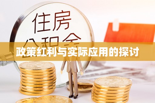 扎兰屯政策红利与实际应用的探讨