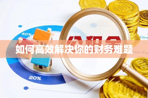 扎兰屯如何高效解决你的财务难题
