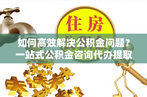扎兰屯如何高效解决公积金问题？一站式公积金咨询代办提取服务全解析