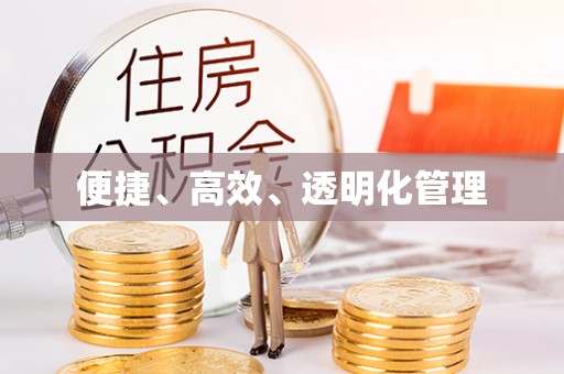 扎兰屯便捷、高效、透明化管理